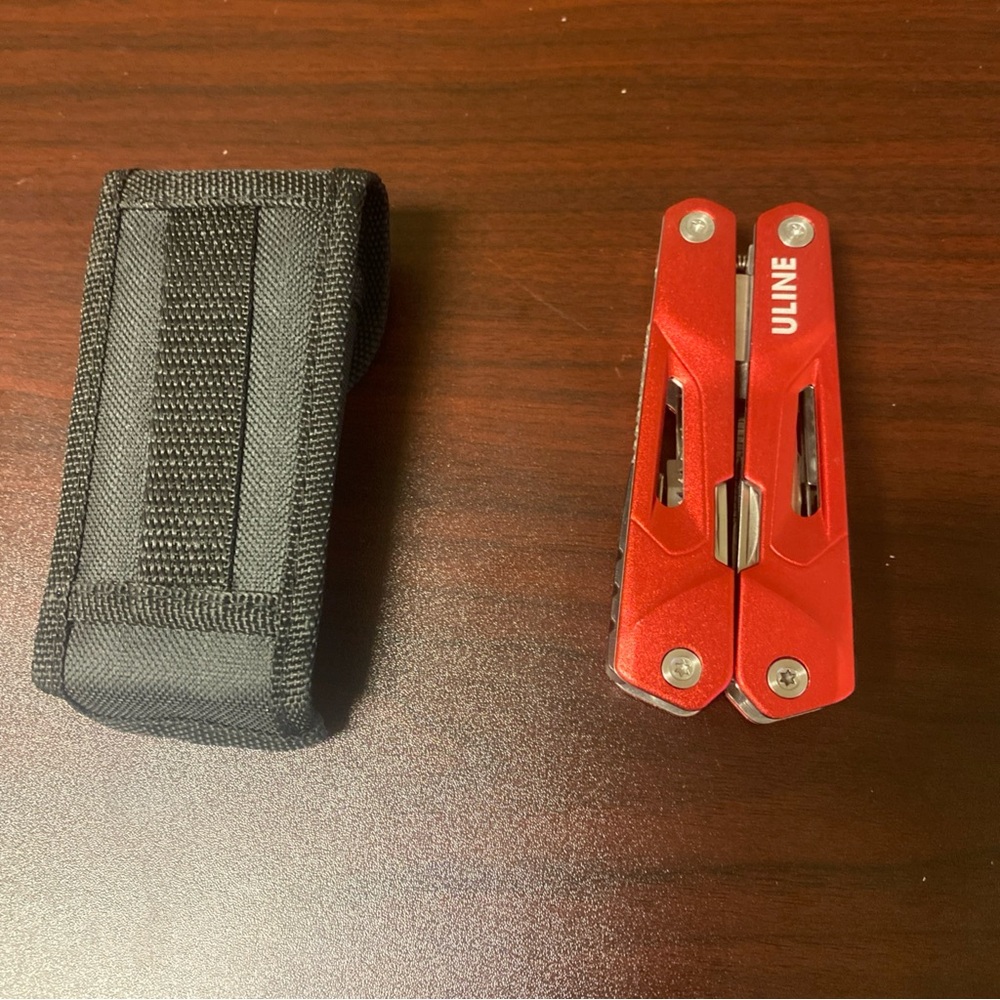 Red and Black Mechanical Component Set